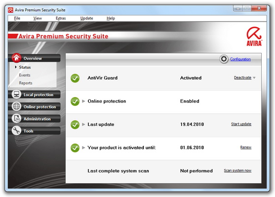Avira AntiVir