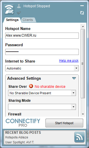 Connectify Pro
