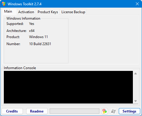 Microsoft Toolkit
