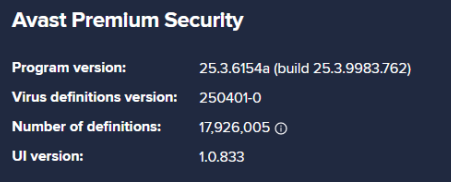 Avast! Premium Security
