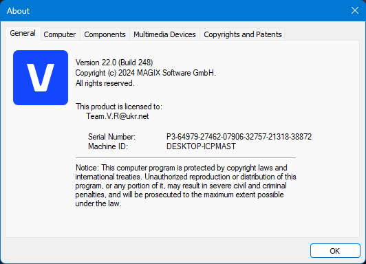 MAGIX Vegas Pro