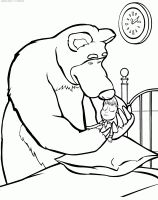 Раскраска по мотивам мультфильма