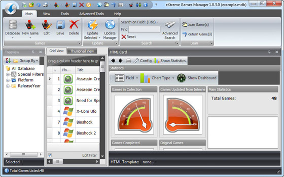 eXtreme Games Manager 1.0.3.0